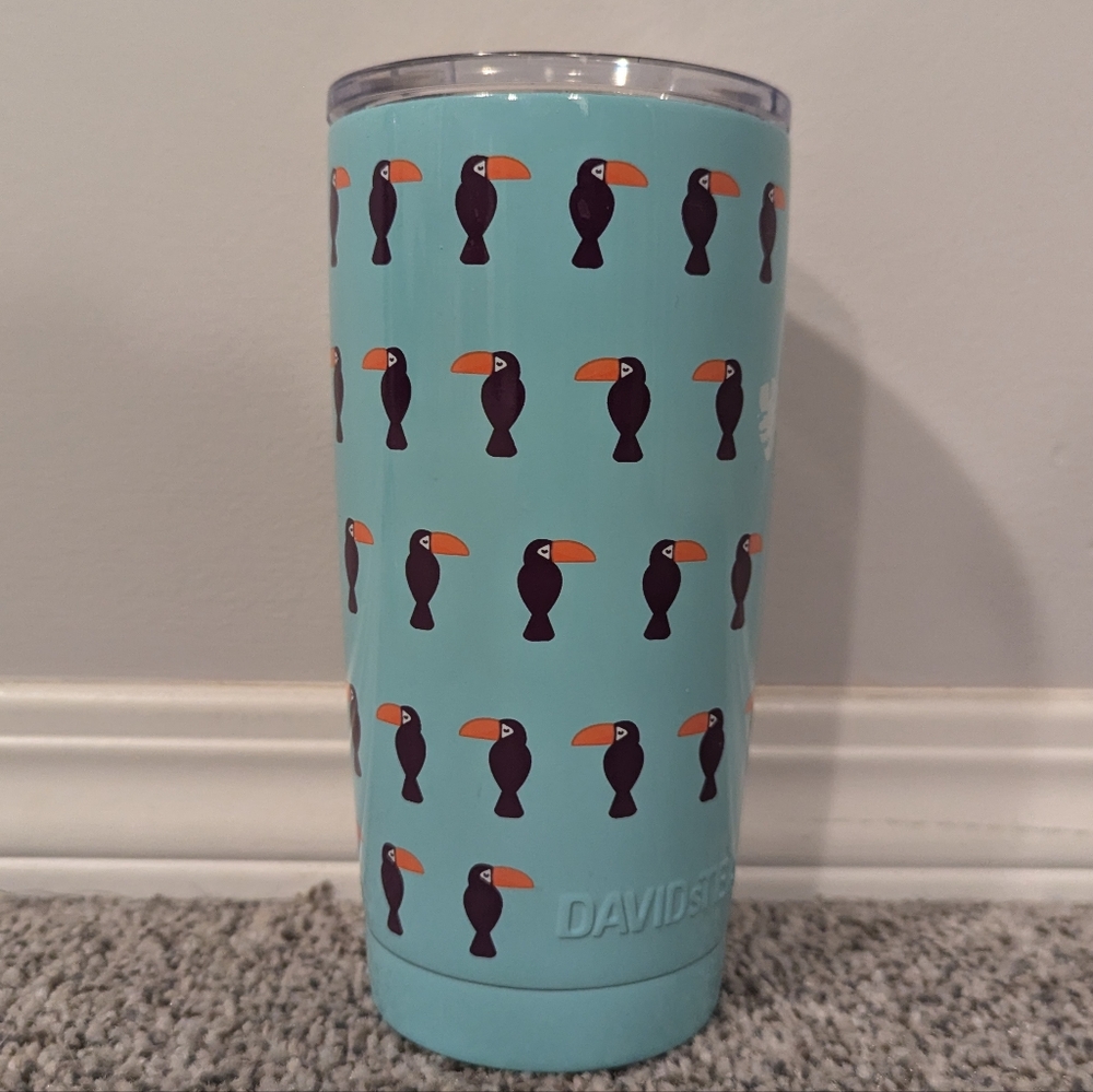 David's Tea Puffin Travel Mug